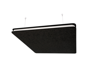 Panele akustyczne APAfelt podwieszane prostokąt zaokrąglony