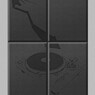 Panele akustyczne Professional<br> komplet 4 szt. z grawerem