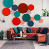 Panele akustyczne DECOR<br>koło, gładkie